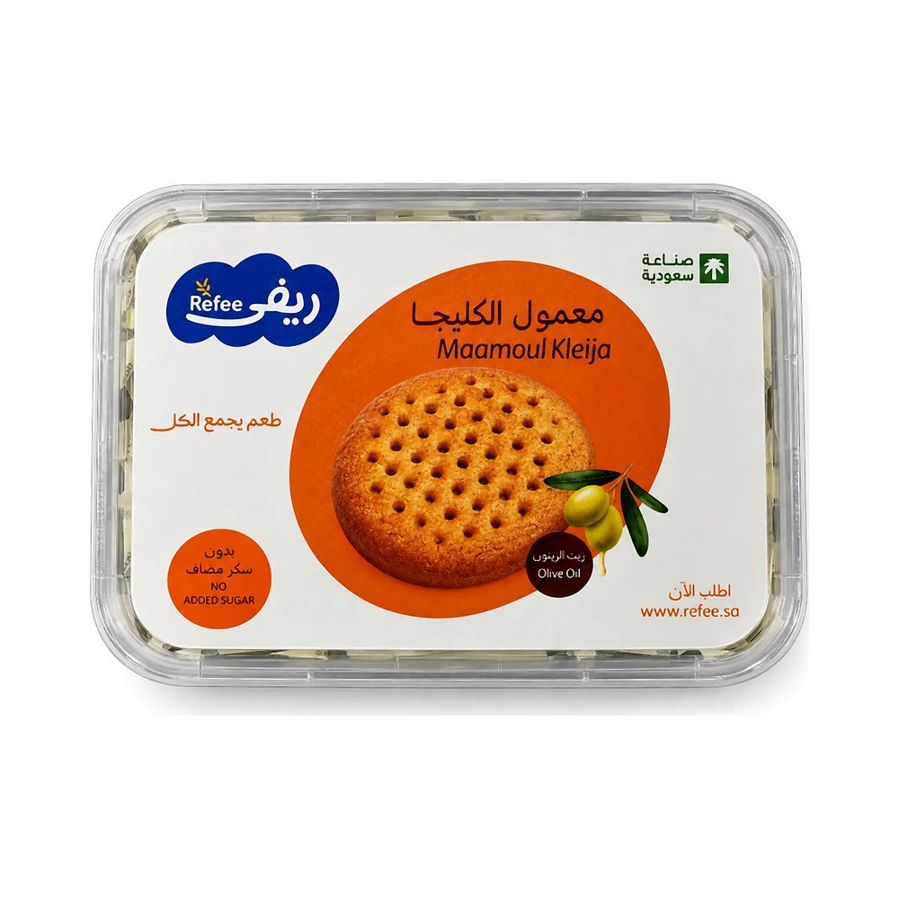ريفي معمول كليجا بزيت الزيتون بدون سكر مضاف 500 جم