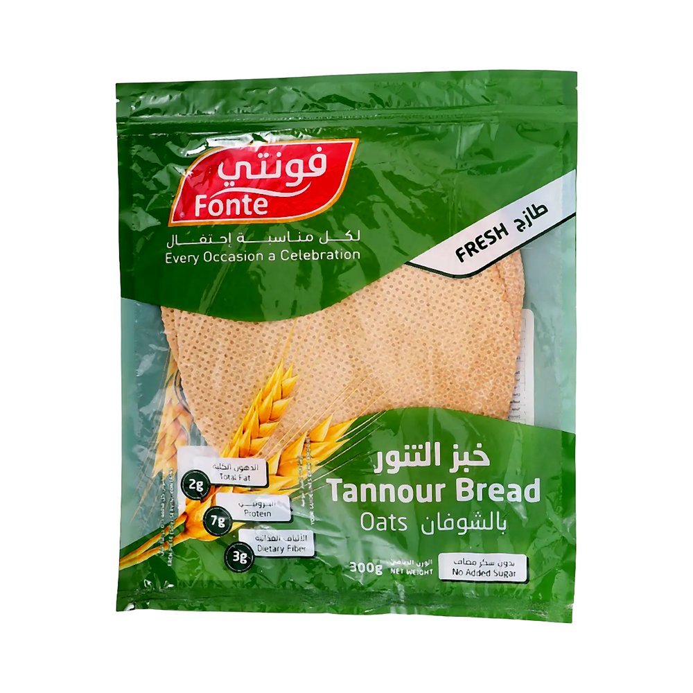 فونتي خبز التنور بالشوفان 300 جم