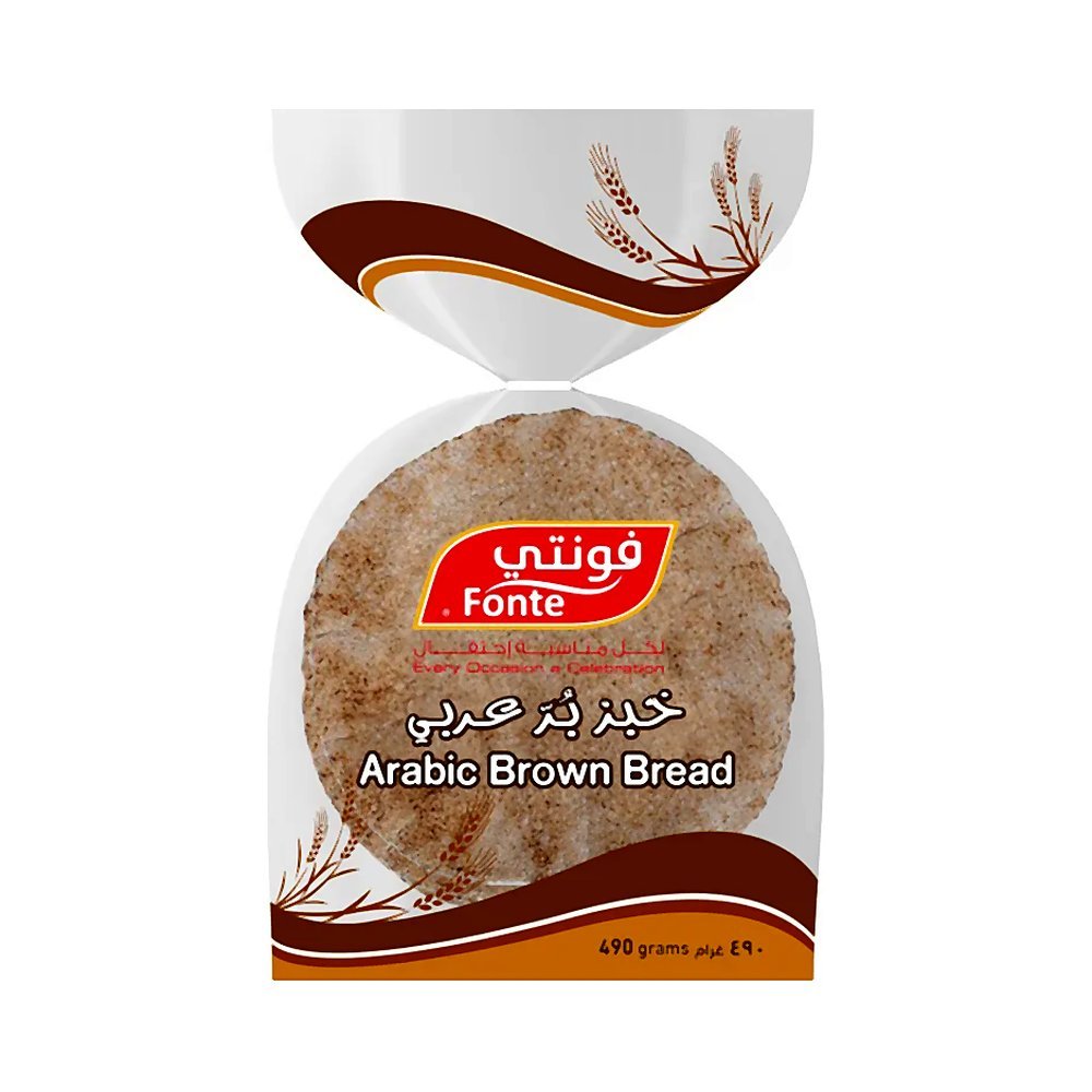 فونتي خبز عربي أسمر 400 جم