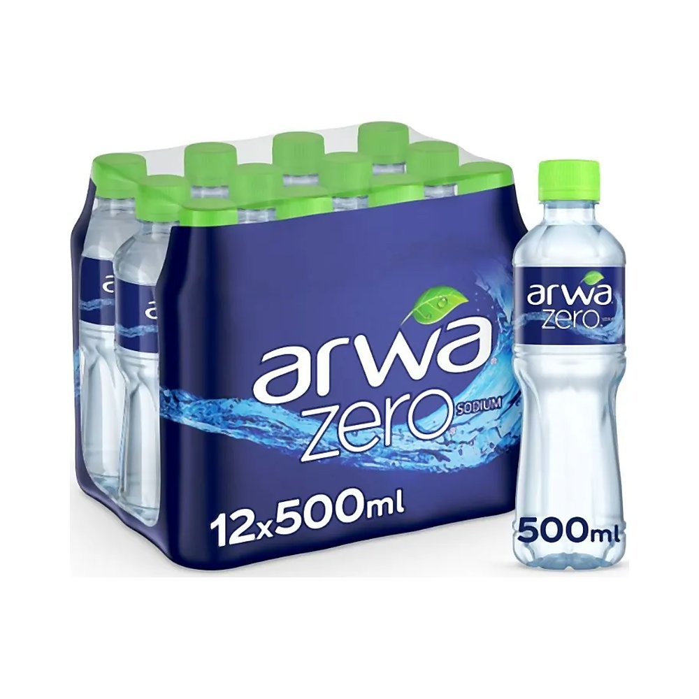 اروى زيرو مياه 12 * 500 مل