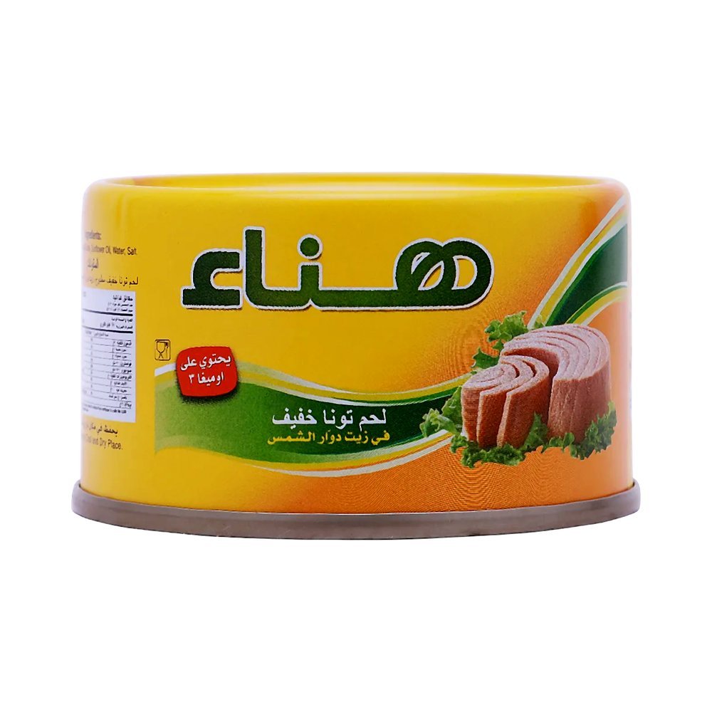 هناء لحم تونا خفيف 95 جم