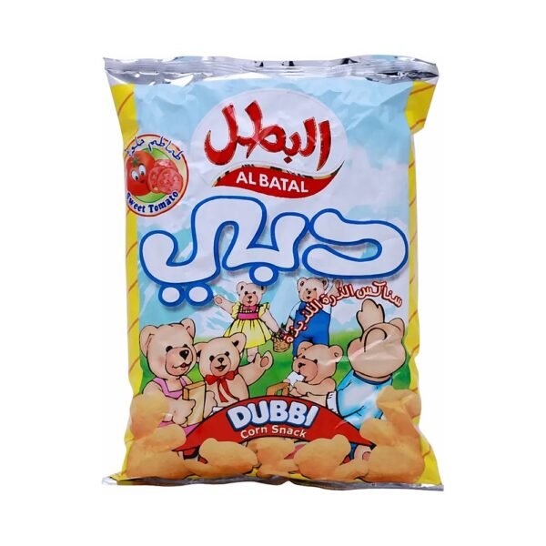 البطل دبي سناك ذرة بالطماطم الحلوة 100 جم