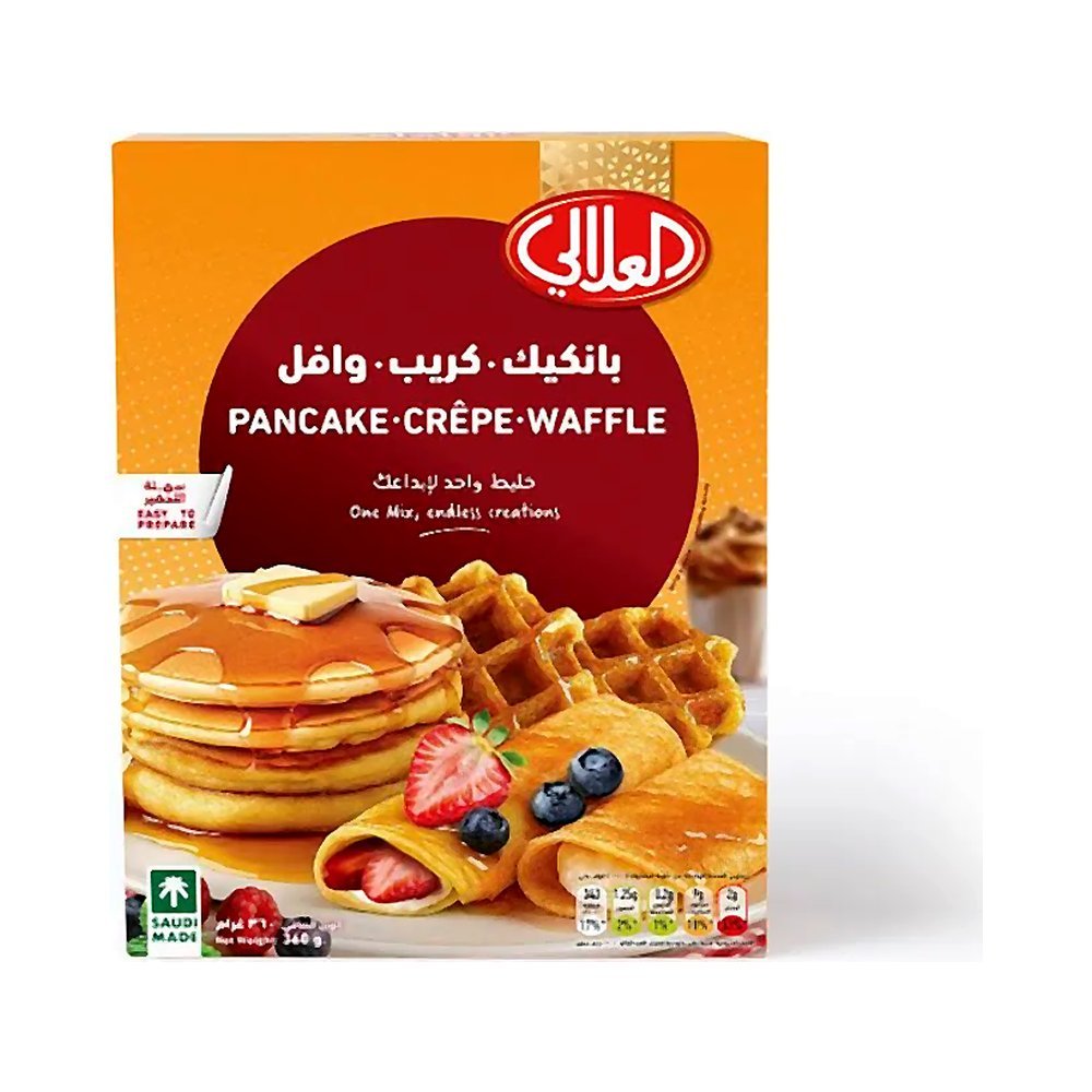 العلالي خليط بانكيك كريب وافل 360 جم