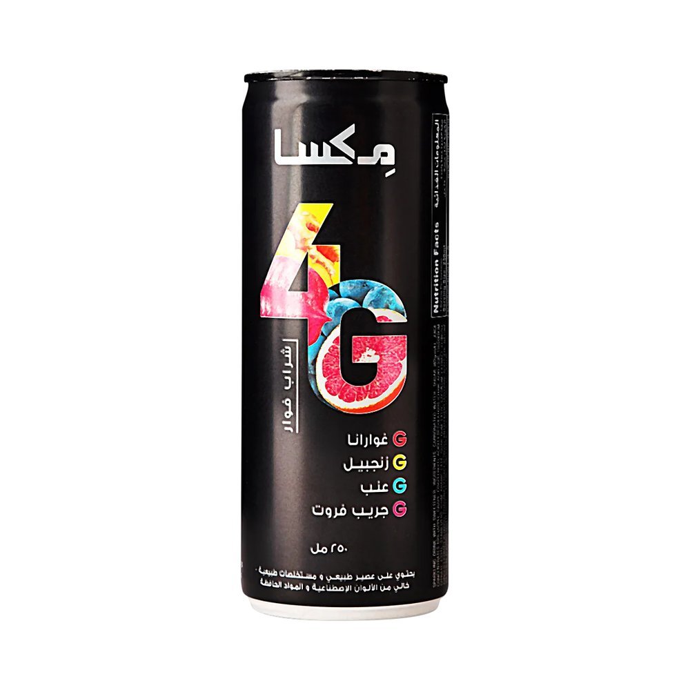 مكسا 4 جي شراب فوار 250 مل