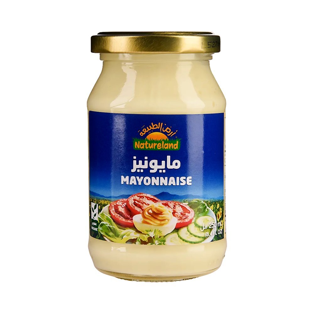أرض الطبيعة مايونيز عضوي 250 جم