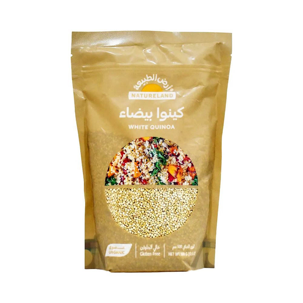 أرض الطبيعة حب الكينوا عضوي 500 جم