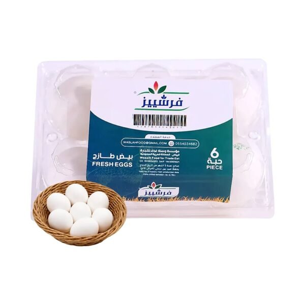 فرشييز بيض كبير 6 حبات
