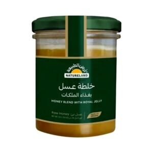 أرض الطبيعة خلطة عسل بغذاء الملكات العضوي 250 جم
