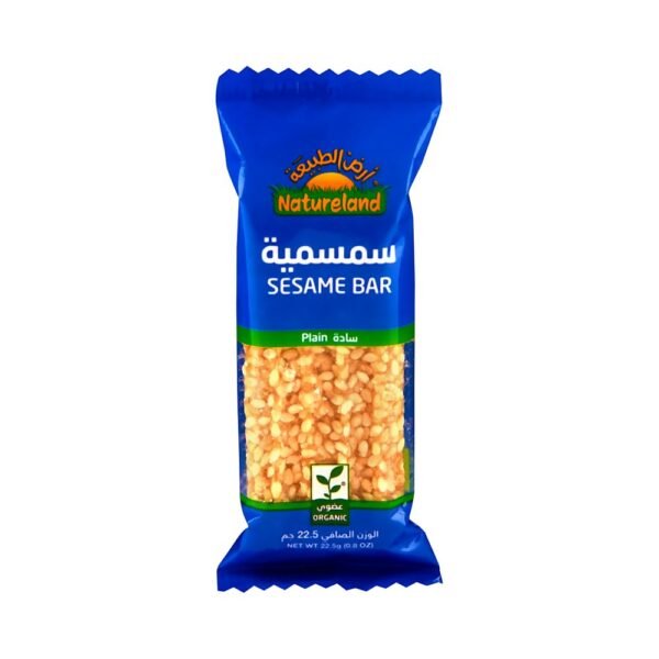 أرض الطبيعة سمسمية عضوية بالسكر 22.5 جم