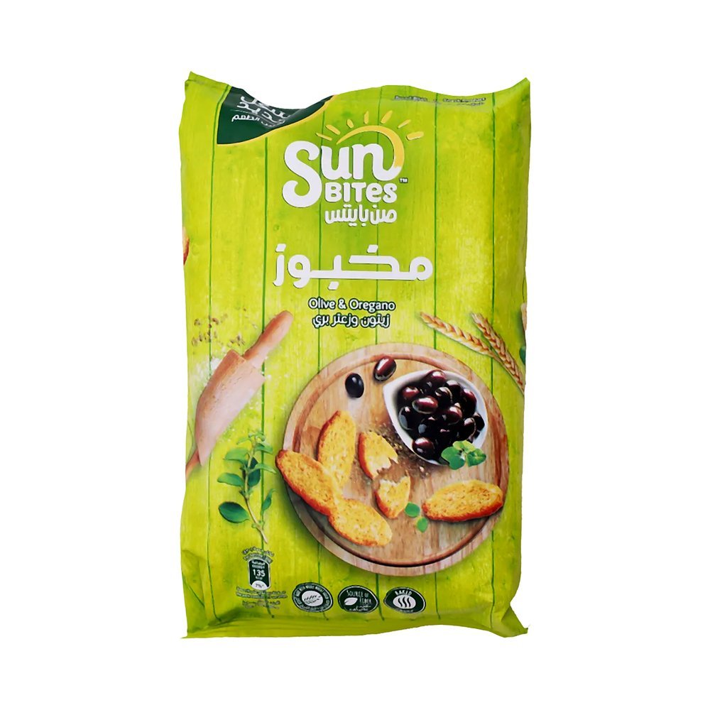 صن بايتس بالزيتون والأوريجانو 50 جم